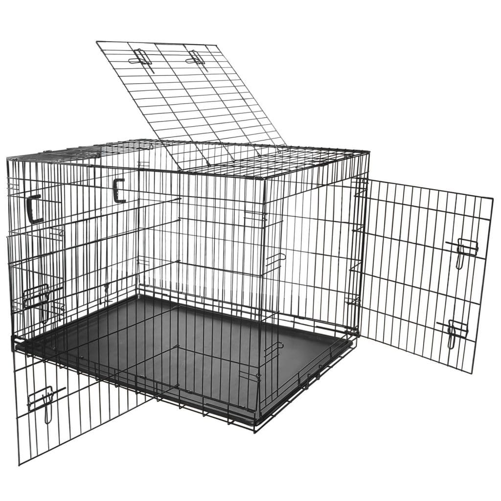 Nemaxx Cage pour chien pliable et transportable taille XXL